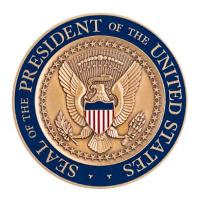 Clinton Presidential Challenge Coin Front