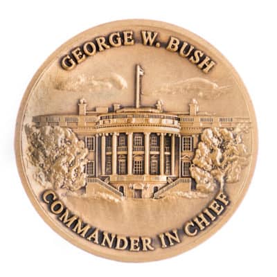George Bush Medallion Front