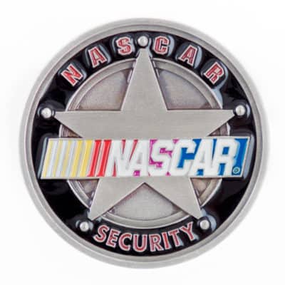 NASCAR Security Challenge Coin Front