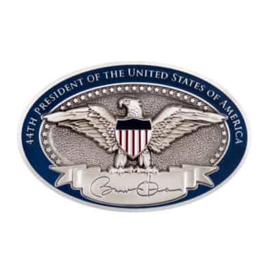 Obama White House Oval Challenge Coin Back