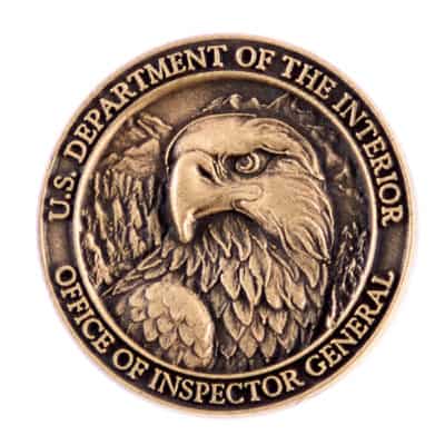 U.S. Department of the Interior Lapel Pin