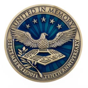 United In Memory Medallion Front