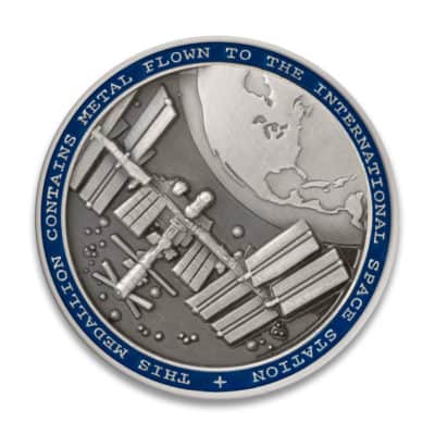 nasa iss coin