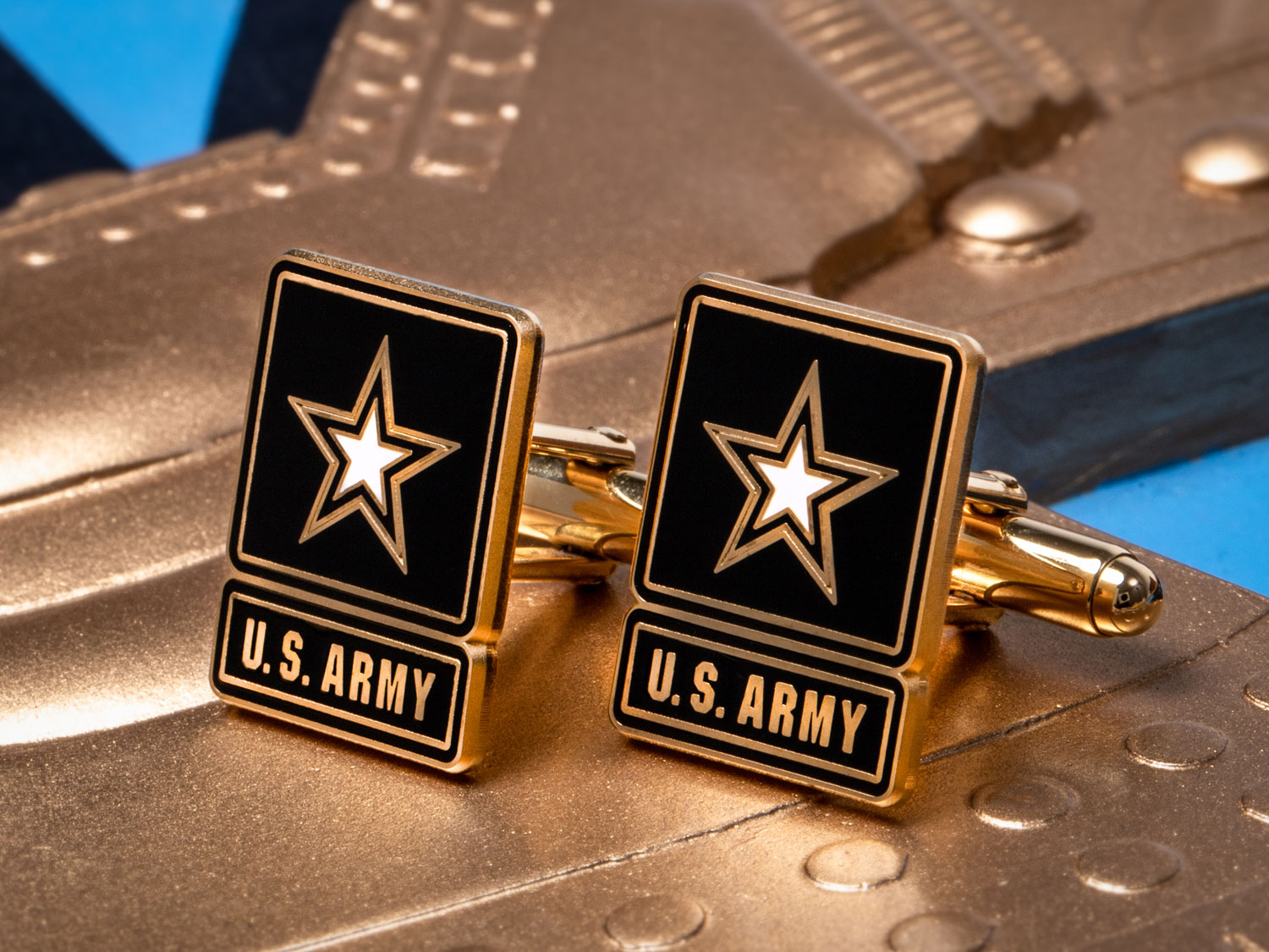 army cufflinks