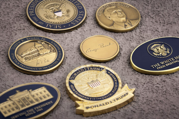 Presidential Challenge Coins by C. Forbes